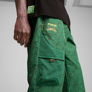 PUMA x TMNT PUMATECH Men's Relaxed Cargo Pants, Vine, extralarge