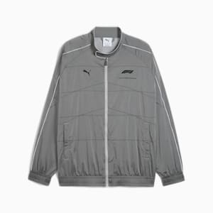 F1® T7 Oversized Men's Track Jacket, Team Silver, extralarge
