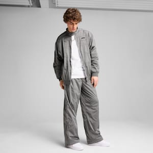 F1® T7 Oversized Men's Track Jacket, Team Silver, extralarge