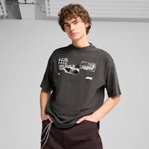 F1® Men's Graphic Tee, PUMA Black, extralarge