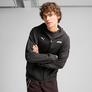 メンズ F1 グラフィック フルジップ フーディ, PUMA Black, extralarge-JPN