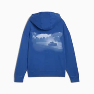 メンズ F1 グラフィック フルジップ フーディ, Vivid Blue, extralarge-JPN