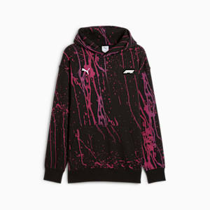 メンズ F1 カラースプラッシュ フーディ, PUMA Black, extralarge-JPN