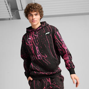 メンズ F1 カラースプラッシュ フーディ, PUMA Black, extralarge-JPN