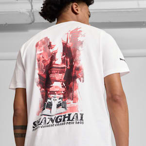 Playera para hombre F1® China Grand Prix, PUMA White, extralarge