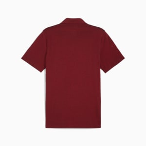 Scuderia Ferrari Race 2 Tone Men's Motorsport Polo, Rosso Corsa, extralarge-IND