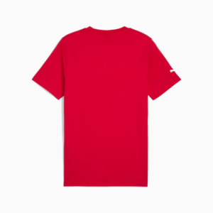 Scuderia Ferrari Race Colored Big Shield Men's Tee, Rosso Corsa, extralarge
