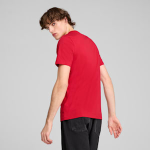 Scuderia Ferrari Race Colored Big Shield Men's Tee, Rosso Corsa, extralarge