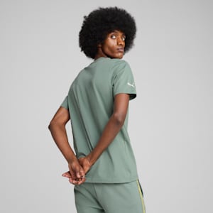 Scuderia Ferrari Race Coloured Big Shield Motorsport Men's Tee, Green Moon, extralarge-IND