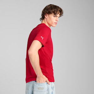 Playera Scuderia Ferrari Race Tonal Big Shield para hombre, Rosso Corsa, extralarge