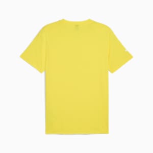 T-shirt à gros écusson assorti Scuderia Ferrari Race Homme, Speed Yellow, extralarge