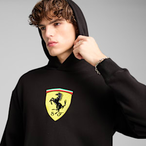 Playera Scuderia Ferrari Race Big Shield para hombre, PUMA Black, extralarge