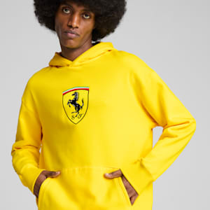 Playera Scuderia Ferrari Race Big Shield para hombre, Speed Yellow, extralarge