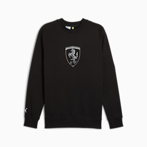 Chandail en molleton Scuderia Ferrari Race Big Shield Homme, PUMA Black, extralarge