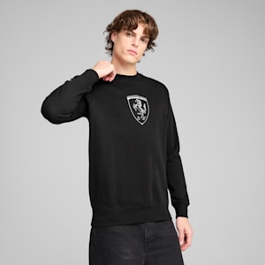Chandail en molleton Scuderia Ferrari Race Big Shield Homme, PUMA Black, extralarge