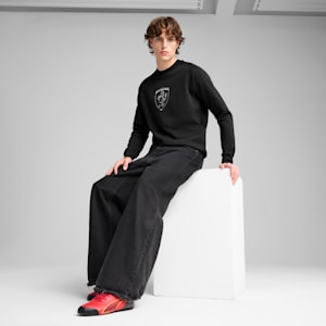 Chandail en molleton Scuderia Ferrari Race Big Shield Homme, PUMA Black, extralarge