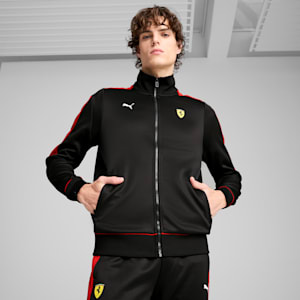 Scuderia Ferrari Race Men's MT7 Jacket, PUMA Black, extralarge