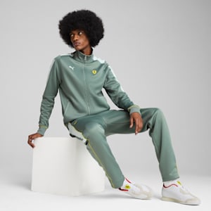 Scuderia Ferrari Race Men's MT7 Jacket, Green Moon, extralarge