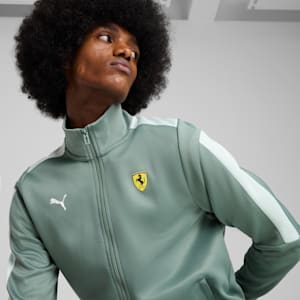 Scuderia Ferrari Race Men's MT7 Jacket, Green Moon, extralarge