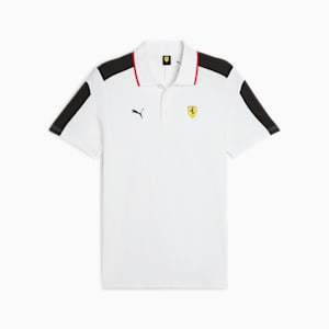 Scuderia Ferrari Race MT7 Men's Polo, PUMA White, extralarge