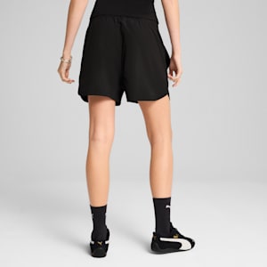 Shorts Scuderia Ferrari Race para mujer, PUMA Black, extralarge