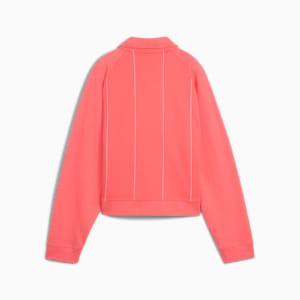 Ferrari Race Women's Relaxed Fit Motorsport Jacket, Peach Frost, extralarge-IND