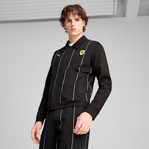 Scuderia Ferrari Race Premium Motorsport Men's Jacket, PUMA Black, extralarge-IND