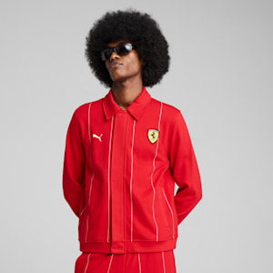 Scuderia Ferrari Race Premium Motorsport Men's Jacket, Rosso Corsa, extralarge-IND