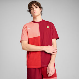 Scuderia Ferrari Race Lifestyle Men's Motorsport Tee, Rosso Corsa, extralarge-IND