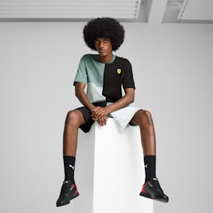 T-shirt style de vie Scuderia Ferrari Race Homme, Green Moon, extralarge