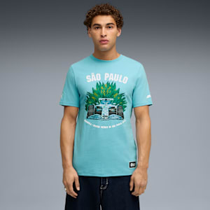 Formula 1® Brazil Grand Prix Motorsport Tee, Aqua, extralarge
