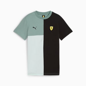 Scuderia Ferrari Race Big Kids' Lifestyle Tee, Green Moon, extralarge