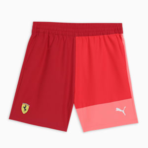 Scuderia Ferrari Race Lifestyle Youth Motorsport Shorts, Rosso Corsa, extralarge-IND