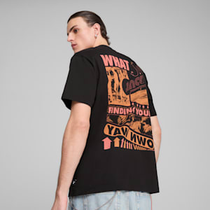 House Of Graphics What About Men's Tee, PUMA Black, extralarge