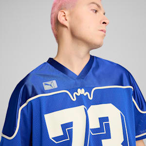 Dress Code Men's Football Jersey, Vivid Blue, extralarge