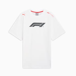 F1® ESS+ Men's Relaxed Tee, PUMA White, extralarge