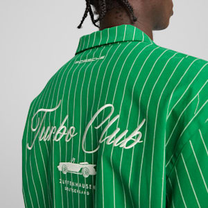 Porsche Legacy Lifestyle Men's Relaxed Fit Motorsport Jacket, Archive Green, extralarge-IND