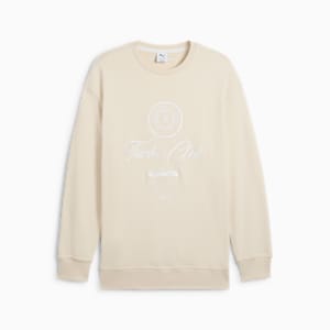 Porsche Legacy Lifestyle Men's Crew, Alpine Snow, extralarge