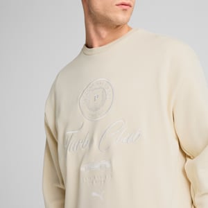 Porsche Legacy Lifestyle Men's Crew, Alpine Snow, extralarge