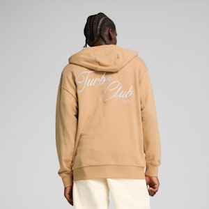 Porsche Legacy Men's Sweat Jacket, Warm Beige, extralarge