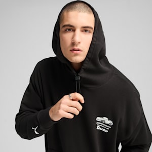 Sudadera con capucha Porsche Legacy para hombre, PUMA Black, extralarge