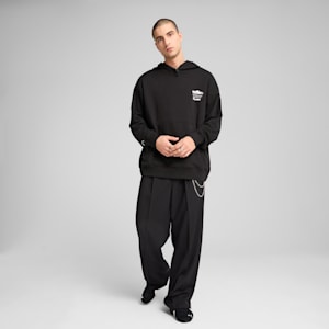 Sudadera con capucha Porsche Legacy para hombre, PUMA Black, extralarge