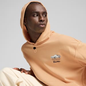 Sudadera con capucha Porsche Legacy para hombre, Warm Beige, extralarge