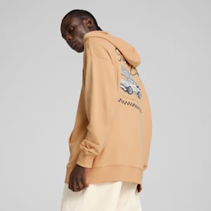 Sudadera con capucha Porsche Legacy para hombre, Warm Beige, extralarge