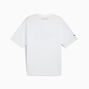 Porsche Legacy Men's Oversized Motorsport Tee, PUMA White, extralarge-IND