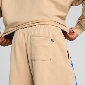 Ancient Roars Terry Relaxed Fit Basketball Shorts, Light Sand, extralarge-IND