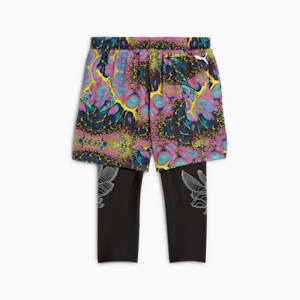Shorts Melo Alien Skins basquet 2 en 1 hombre, PUMA Black, extralarge