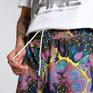 Melo Alien Skins 2-in-1 Men's Oversized Basketball Tights, PUMA Black, extralarge-IND