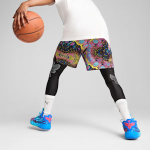 Leggings de básquetbol para hombre Alien Skins 2 en 1 Puma x LAMELO BALL, PUMA Black, extralarge