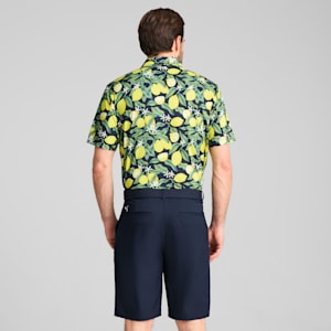 メンズ ゴルフ PUMA x ARNOLD PALMER レモン ブランチ 半袖 ポロシャツ, Deep Navy, extralarge-JPN